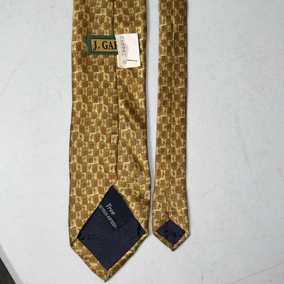 J Garcia Tree‎ Collection Fifteen silk tie - Picture 4 of 5